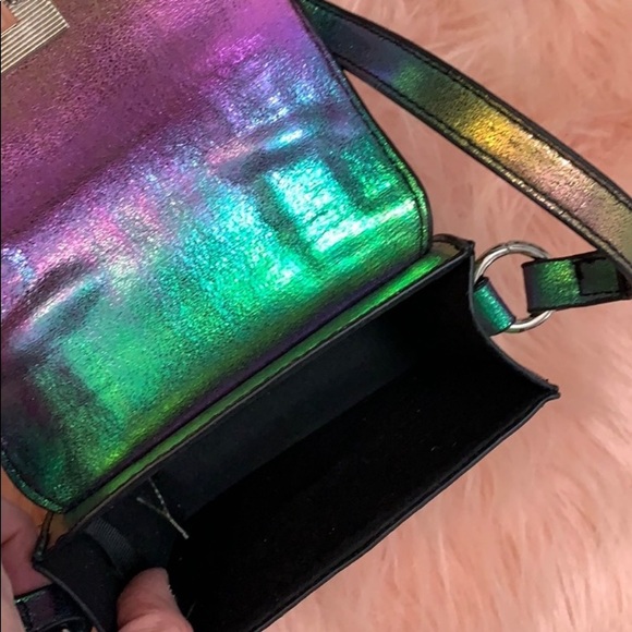 Bags New Metallic Multi Iridescent Crossbody Bag With Adjustable Strap Poshmark